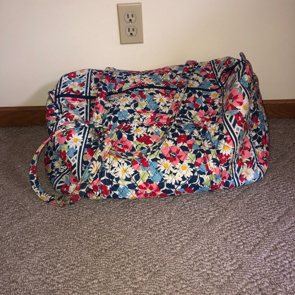 EGC Vera Bradley Large Duffel in English Cottage
